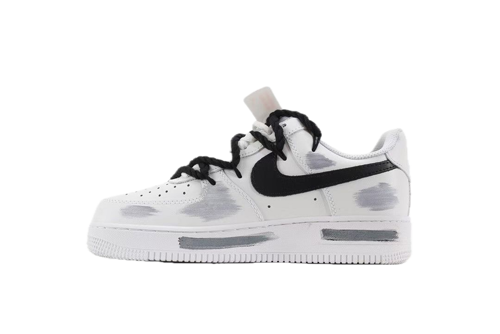 Nike Air Force 1 Low Utility – White/Black Rope Lace Edition