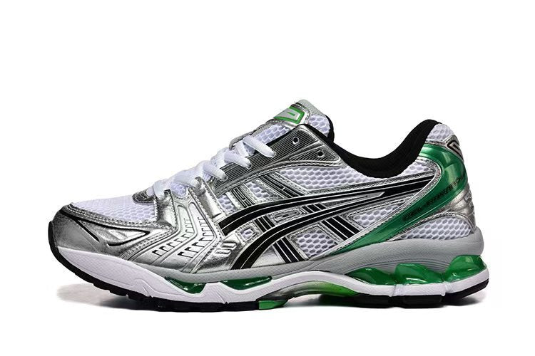 ASICS Gel Kayano 14 'White/Metallic Silver - Green Accent'
