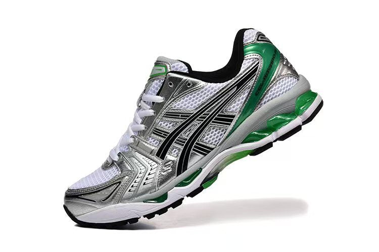ASICS Gel Kayano 14 'White/Metallic Silver - Green Accent'