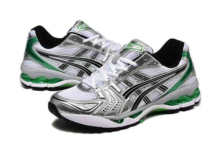 ASICS Gel Kayano 14 'White/Metallic Silver - Green Accent'
