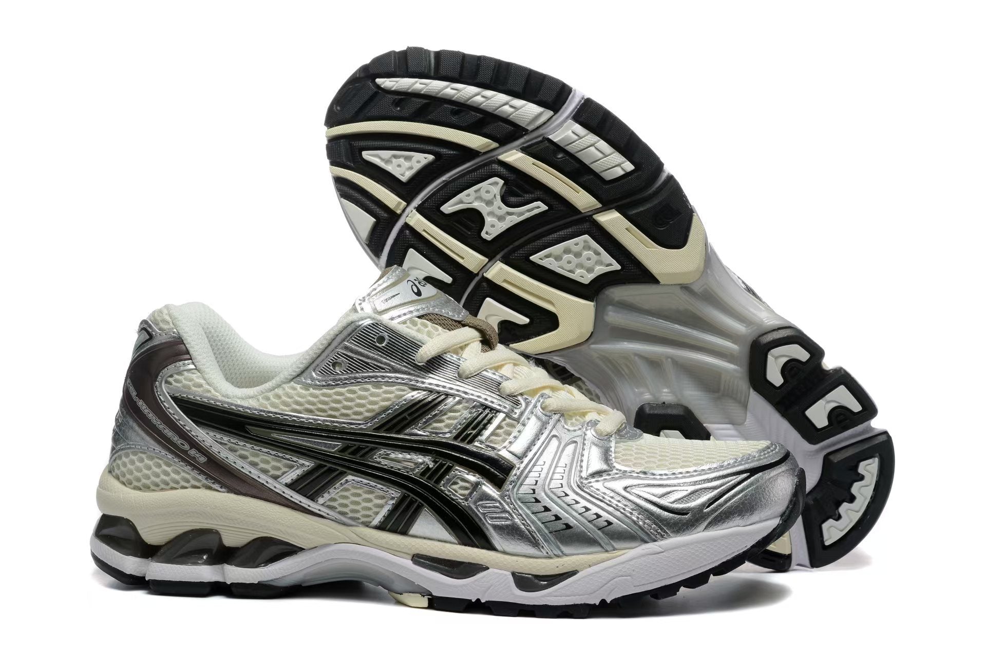ASICS Gel Kayano 14 'Cream/Metallic Silver - Black'