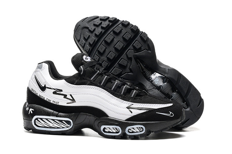 Nike Air Max 95 – Black / White Graphic Edition
