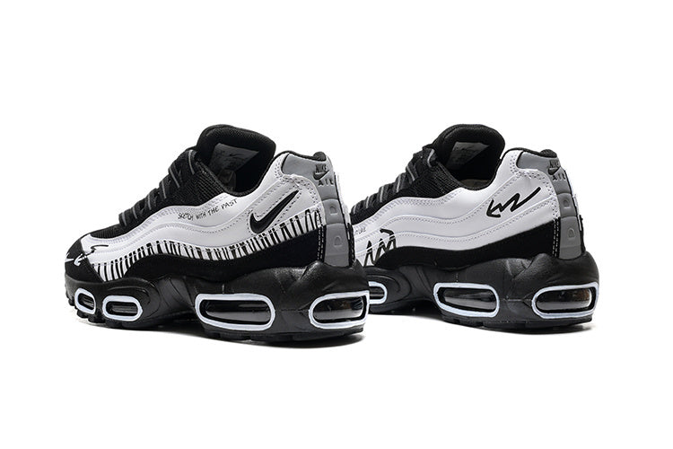 Nike Air Max 95 – Black / White Graphic Edition