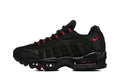 Nike Air Max 95 – Triple Black with Red Accents