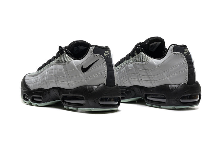 Nike Air Max 95 – Grey / Black with Mint Green Sole