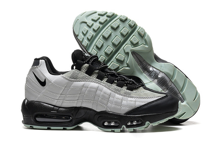 Nike Air Max 95 – Grey / Black with Mint Green Sole