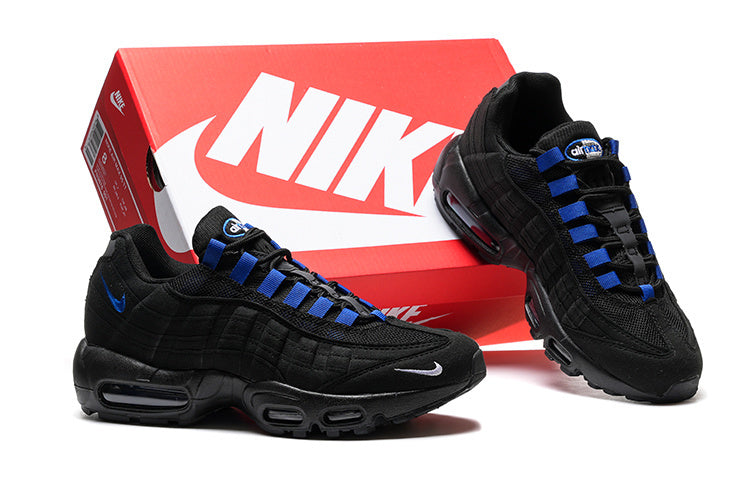 Nike Air Max 95 – Black with Royal Blue