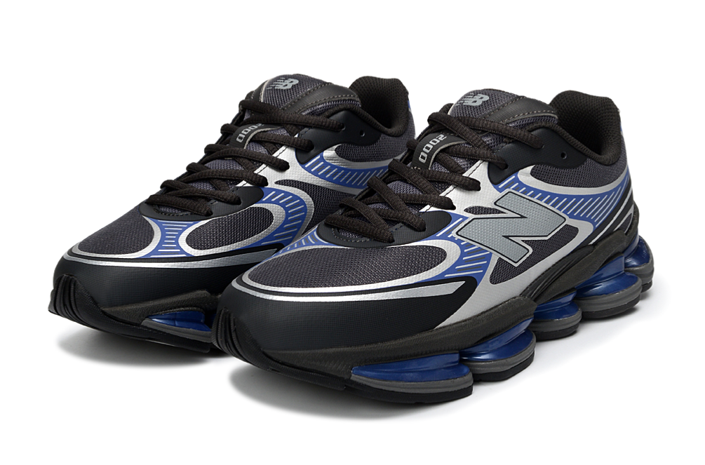 New Balance 2000 – Black / Silver / Blue Cushion-Pod Runner