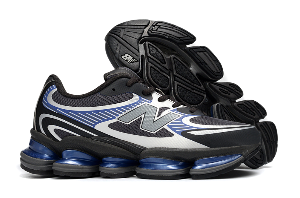 New Balance 2000 – Black / Silver / Blue Cushion-Pod Runner