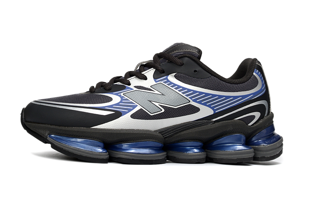 New Balance 2000 – Black / Silver / Blue Cushion-Pod Runner