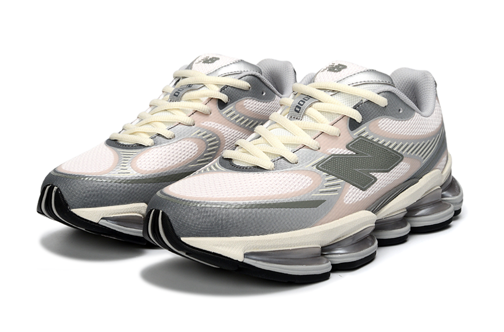 New Balance 2000 – Cream / Grey Cushion-Pod Runner
