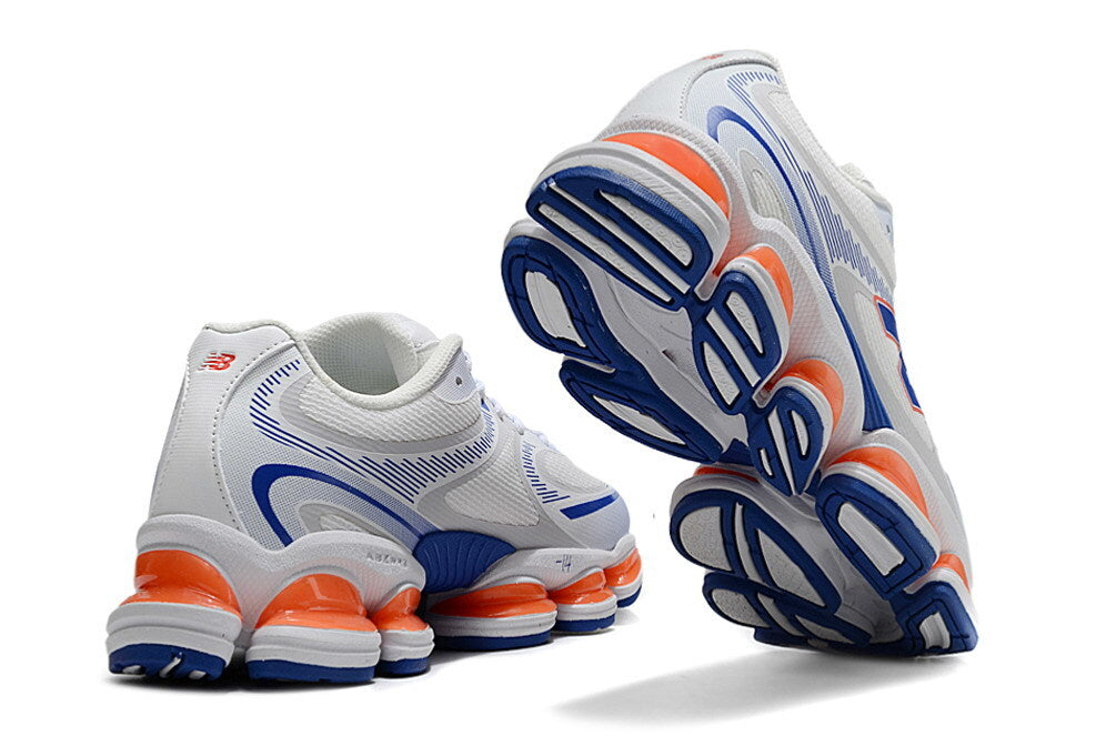 New Balance 2000 – White / Royal Blue / Orange Cushion-Pod Runner