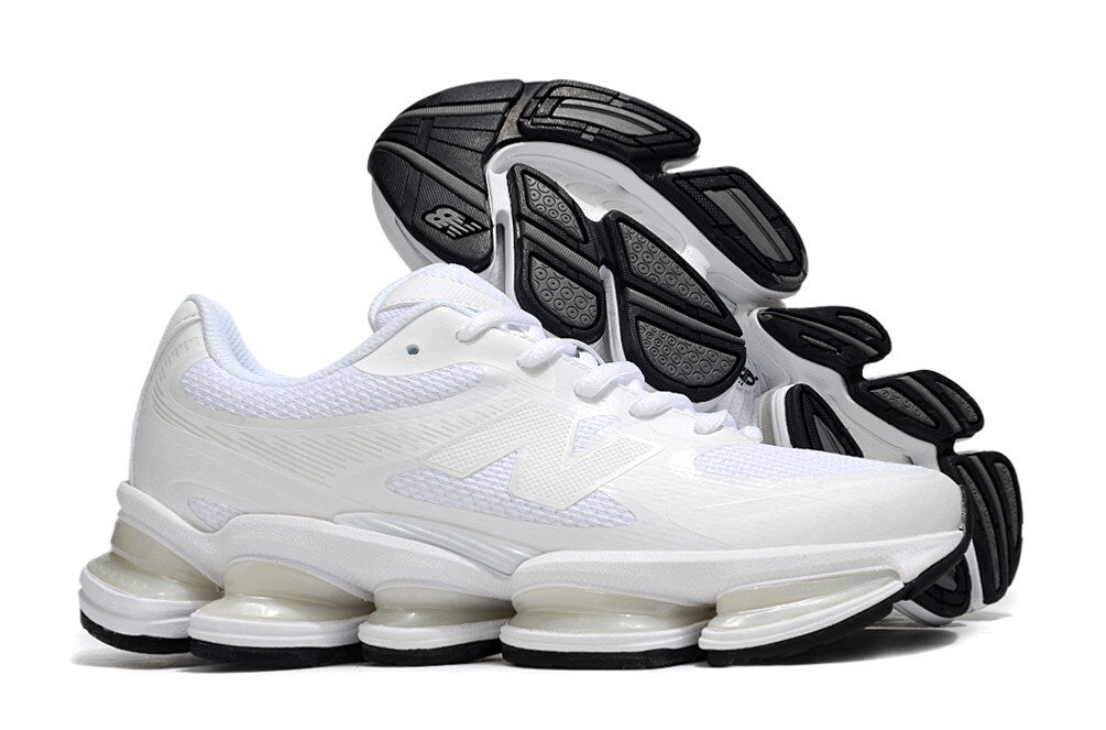 New Balance 2000 – Triple White Cushion-Pod Runner